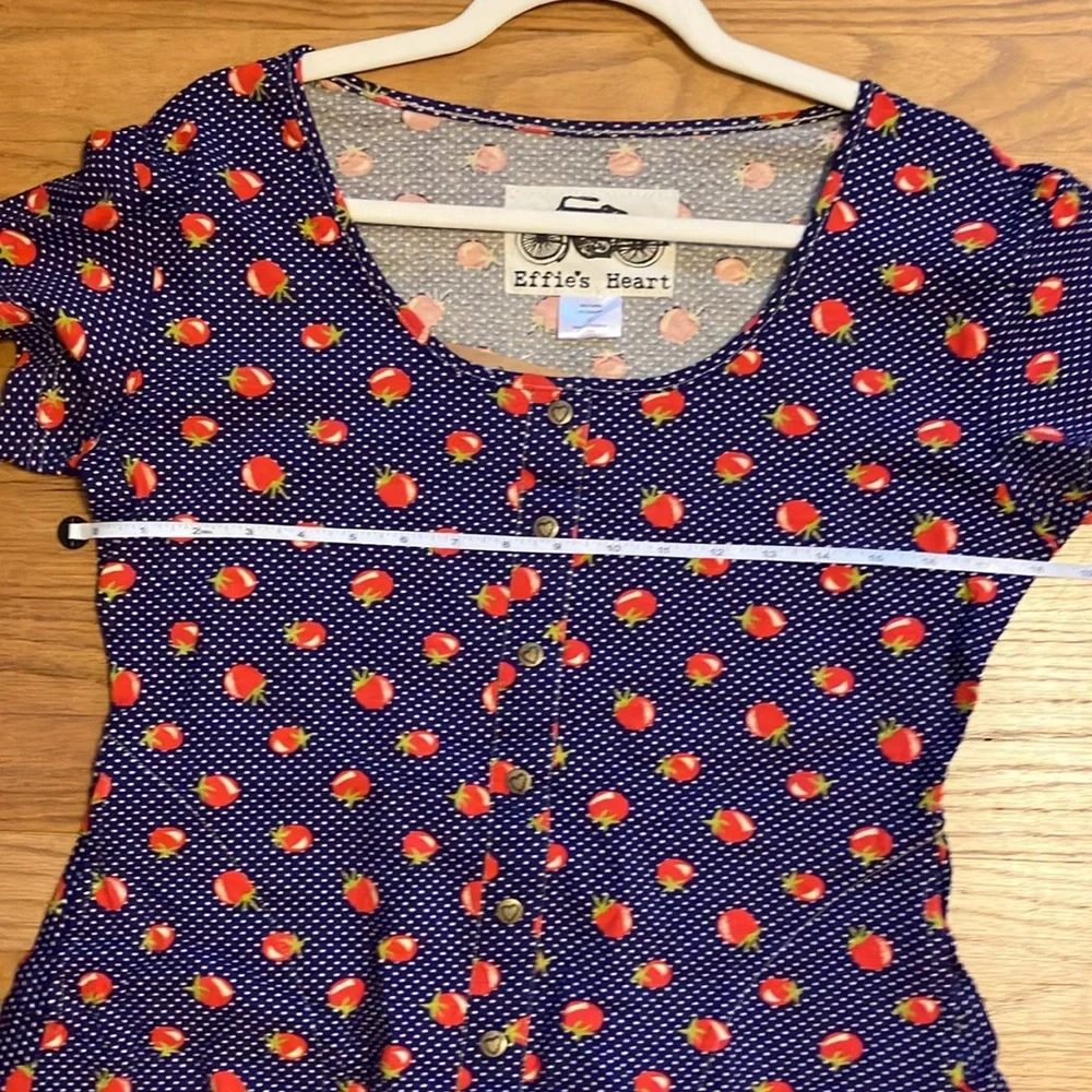 Effie's Heart The Buongiorno Blouse in Pomodoro Print - Picture 5 of 9